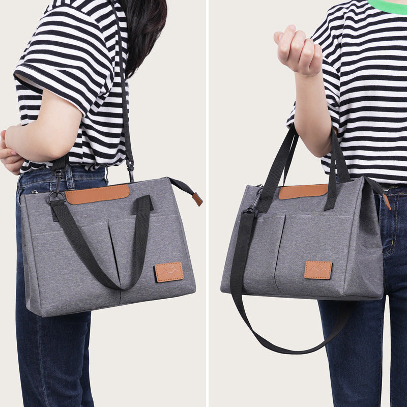 Vielseitige isolierte Lunch-Tasche mit Taschen Brehn