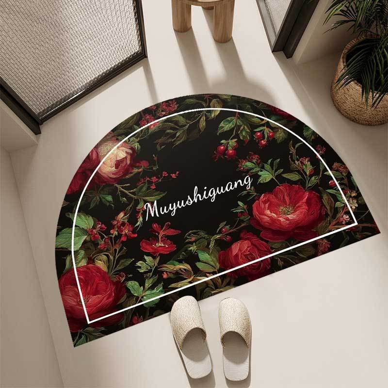 Künstlerischer floraler Dekor Teppich
