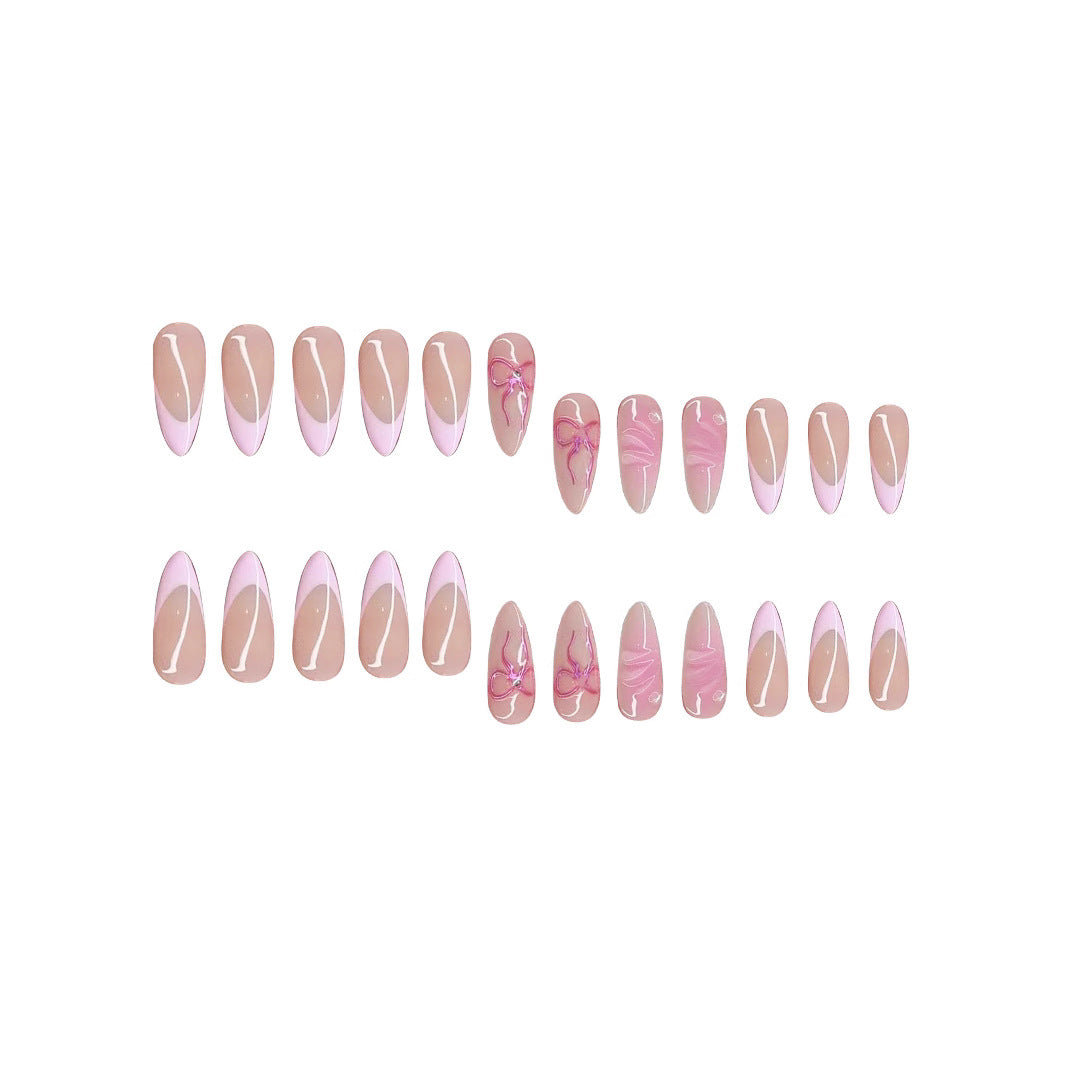 Premium Künstlicher Stiletto Press-On Nagelset Brehn