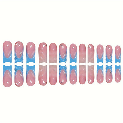 Künstlerische Gel-Nagelerweiterungen Brehn