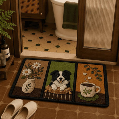Dekorative Hunde-Themen-Bodenmatte