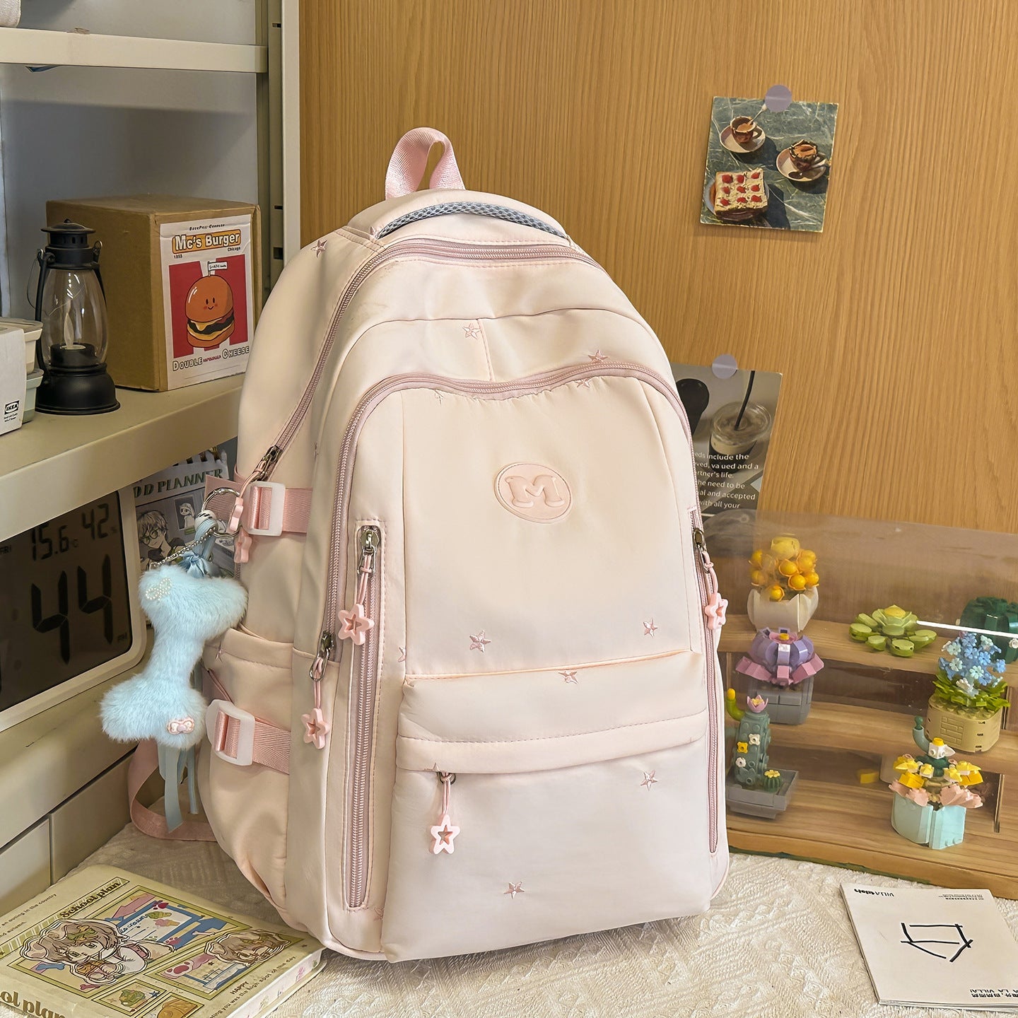 Niedlicher verzierten Schulrucksack