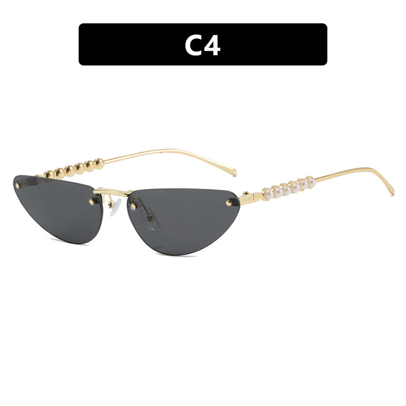 Damen Cat-Eye Sonnenbrille mit luxuriösen Details und schützendem UV-Filter Brehn