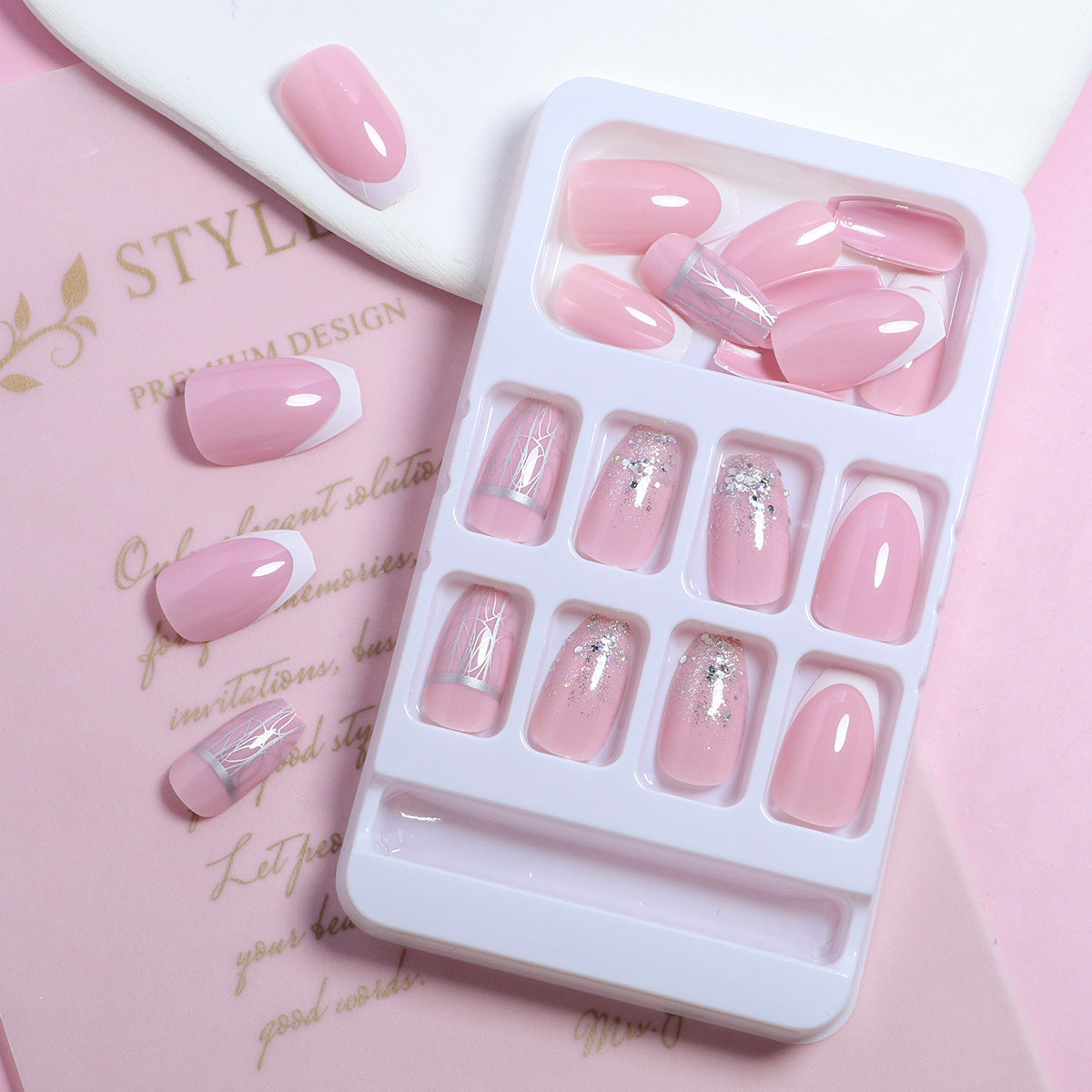 Schickes DIY Press-On Nail Kit Brehn