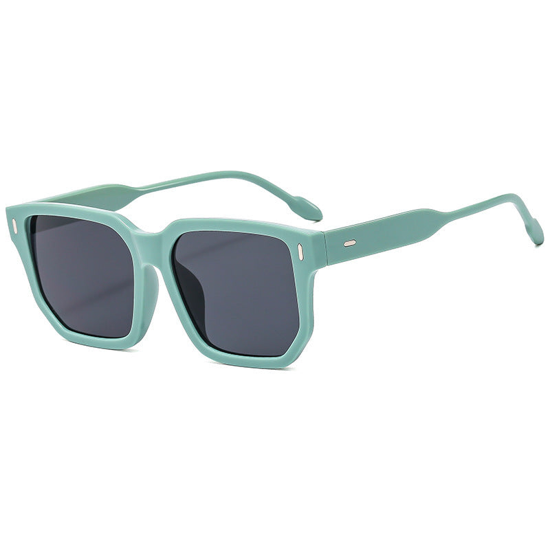 Damen Quadratische Sonnenbrille mit modernem, rahmenlosem Design Brehn