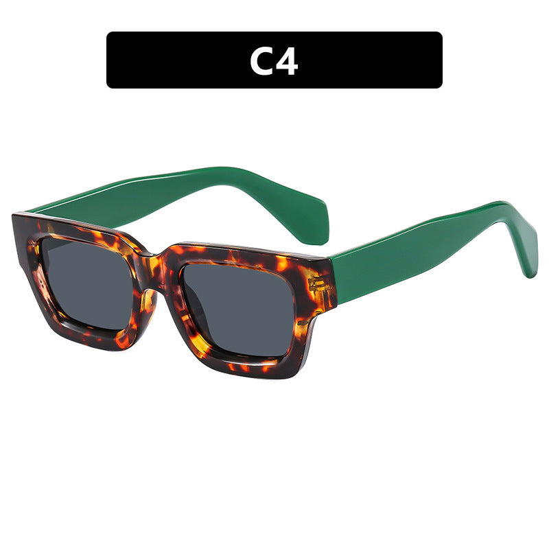 Damen moderne quadratische Sonnenbrille Brehn