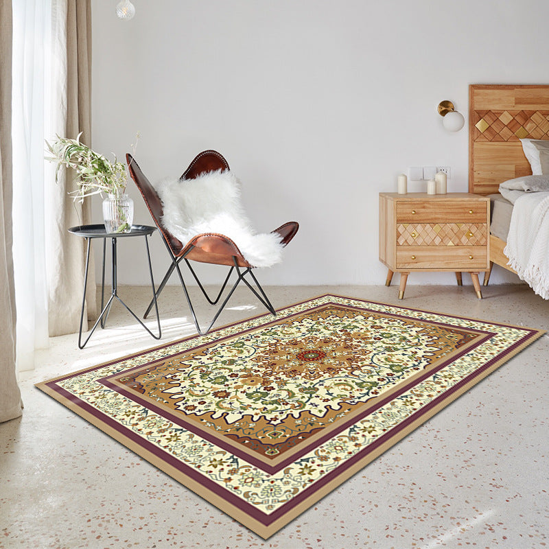 Vintage Blumendesign Teppich