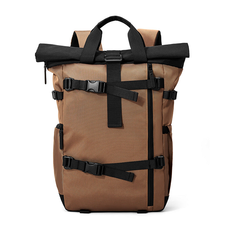 Rucksack mit Rollverschluss und Strapazierfähigen Materialien Brehn