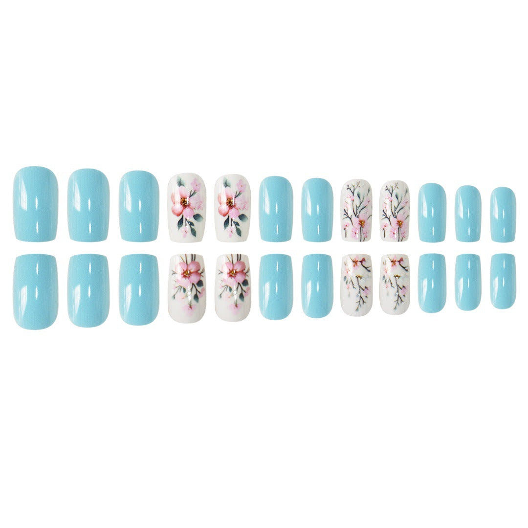 Florale Design Nagelkunst Verlängerungen Brehn