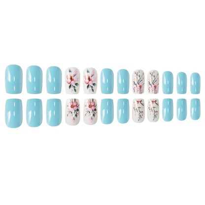 Florale Design Nagelkunst Verlängerungen Brehn