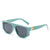 Oversized Shield-Sonnenbrille mit metallischen Akzenten Brehn