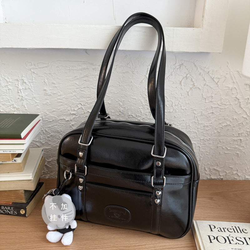 Premium Leder Handtasche Brehn