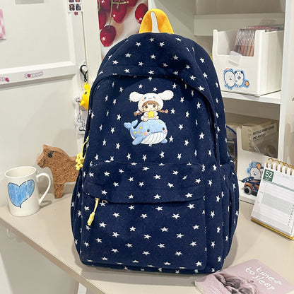 Niedlicher Cartoon-Charakter-Rucksack Brehn