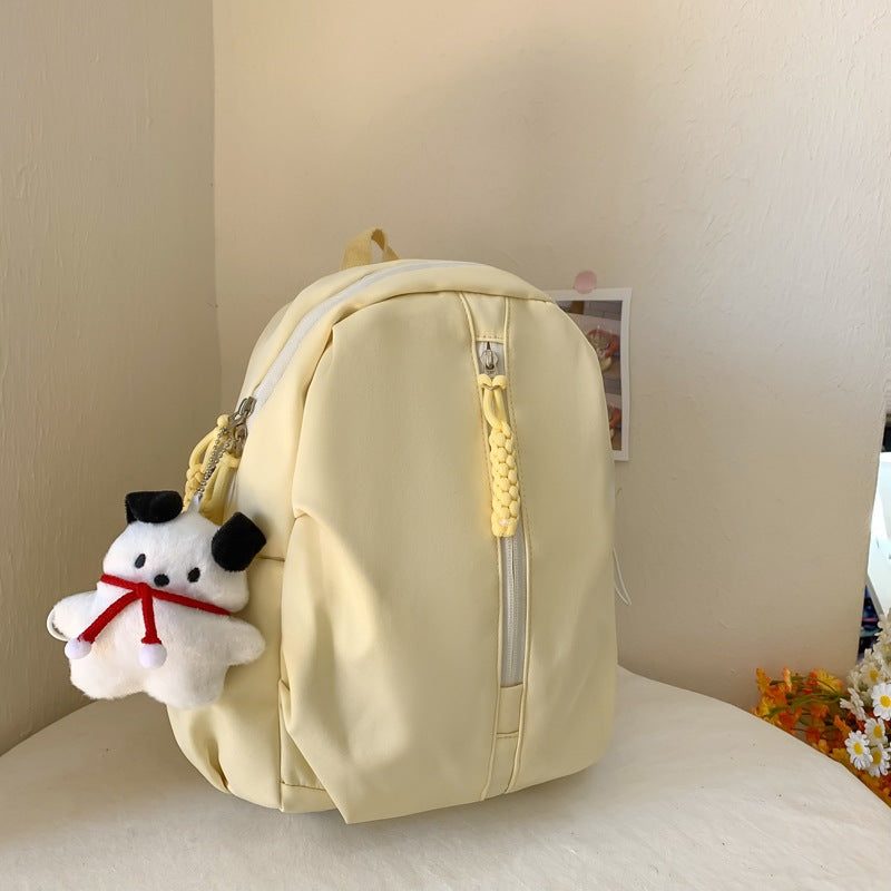 Rucksack mit Niedlichem Plüschanhänger und Praktischem Stauraum Brehn