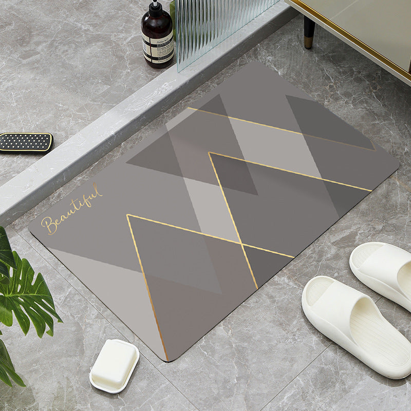 Moderne Minimalistische Badezimmermatte Brehn