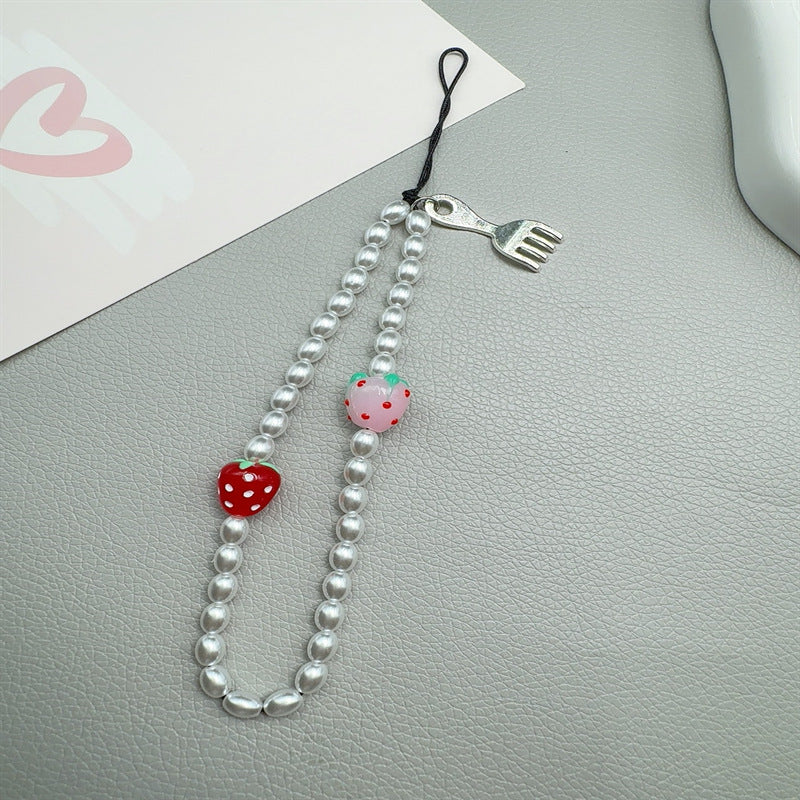 Perlen Obst-Thema Brillenband Brehn