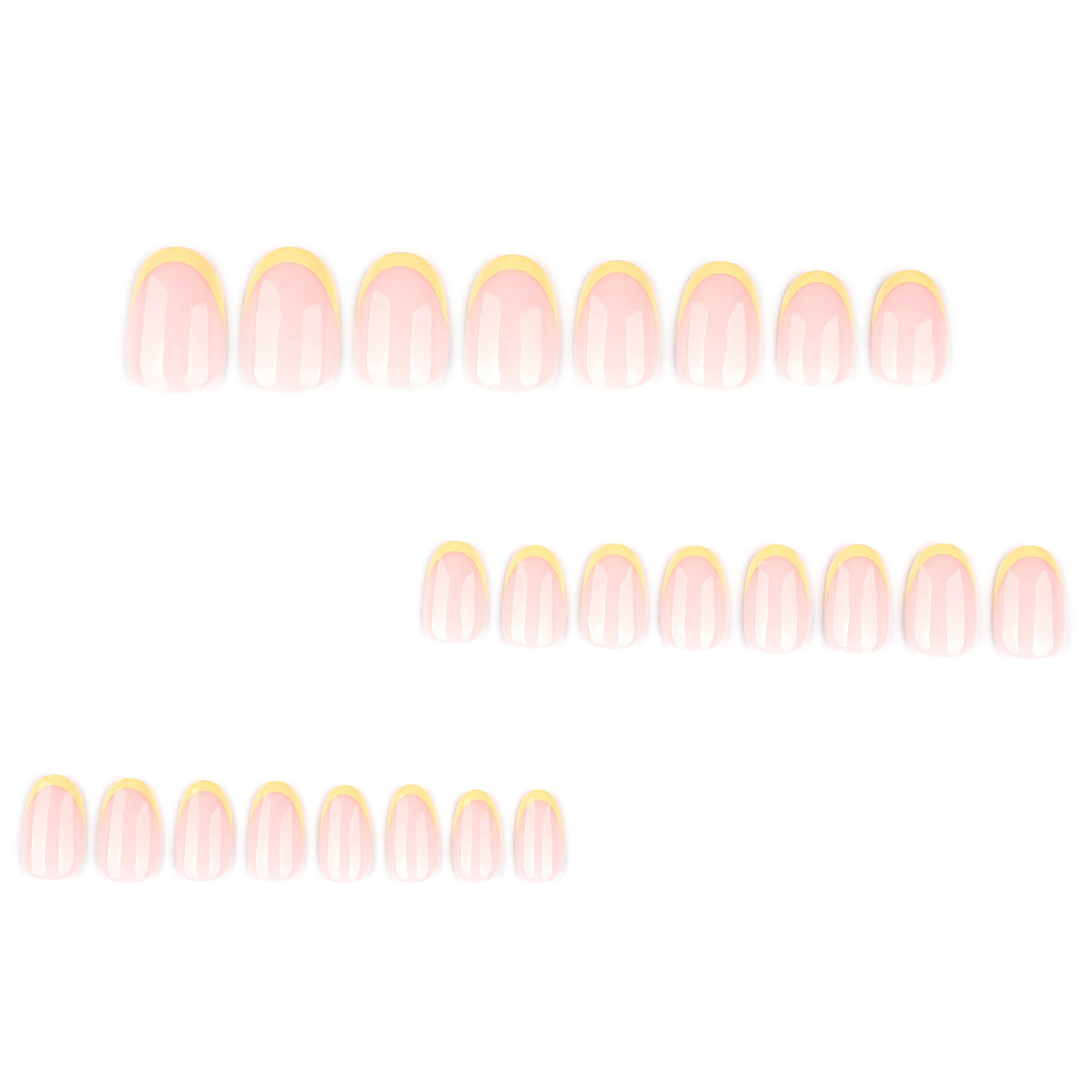 Elegante Nagelkunst im modernen French-Tip Design Brehn