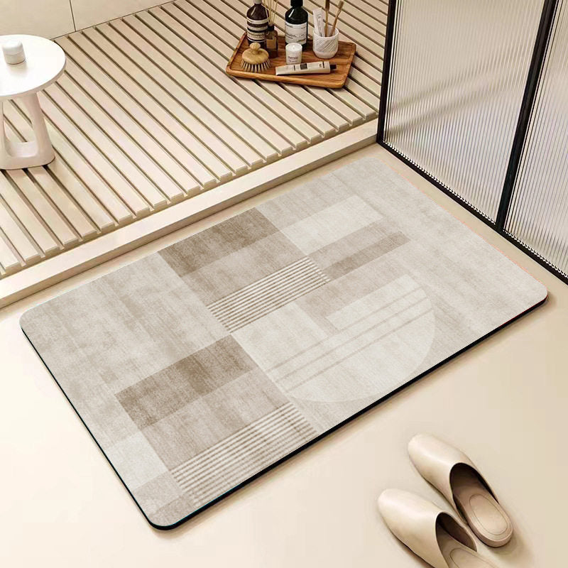 Rutschfeste geometrische Muster Badezimmermatte Brehn