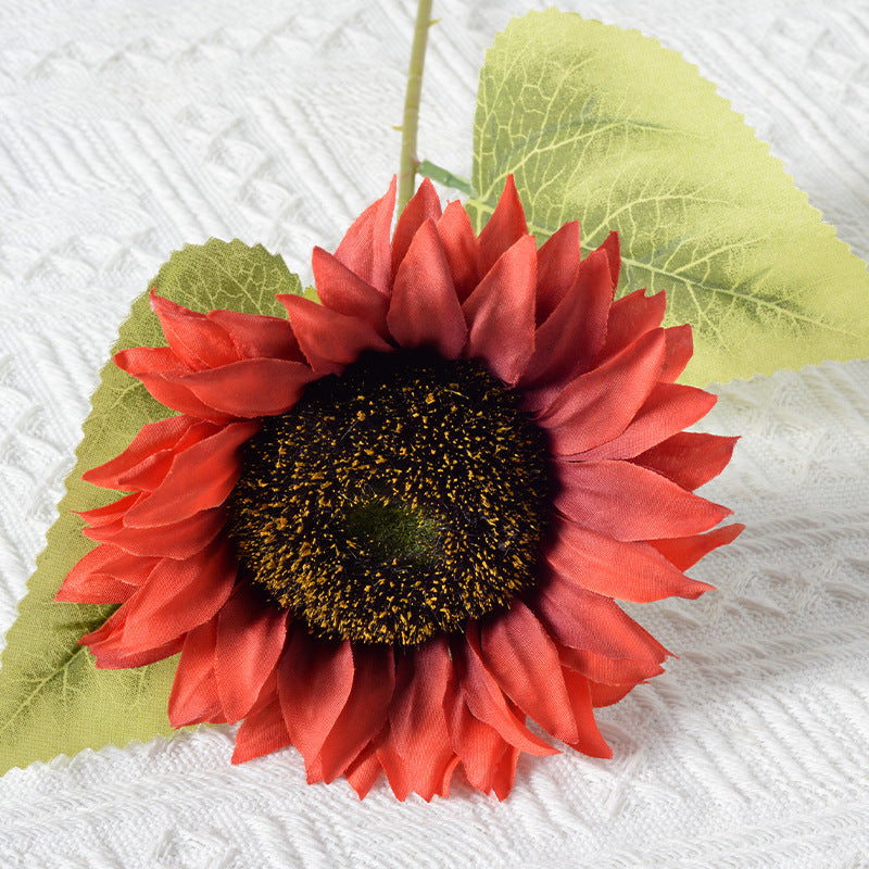 Dekorativer Stoff Sonnenblumenstängel