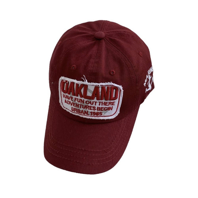 Damen Vintage-inspiriertes gesticktes Cap Brehn