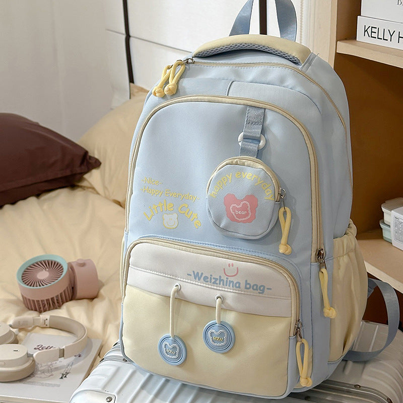 Süßer Plüsch Begleiter Schul Rucksack