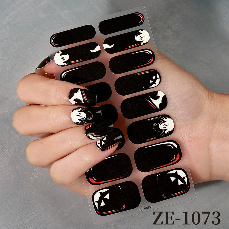 Halloween-Themen Nail Wraps