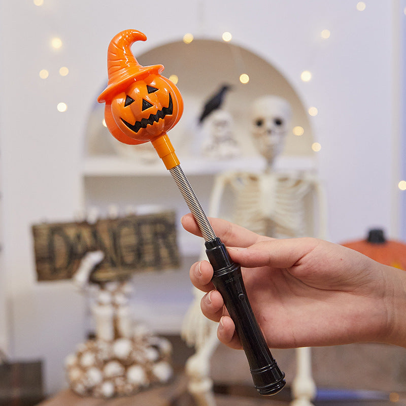 Kreative Halloween Deko-Kerze mit Kürbis-Motiv Brehn