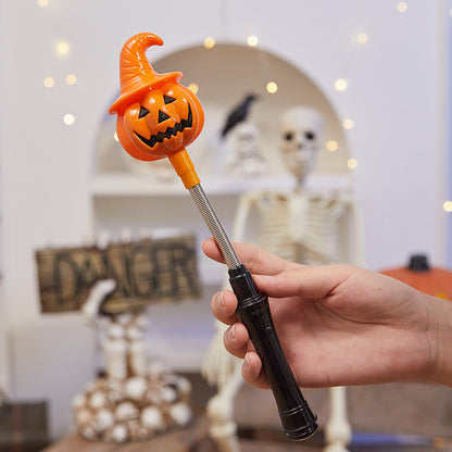 Kreative Halloween Deko-Kerze mit Kürbis-Motiv Brehn