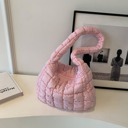 Gepolsterte Casual-Handtasche
