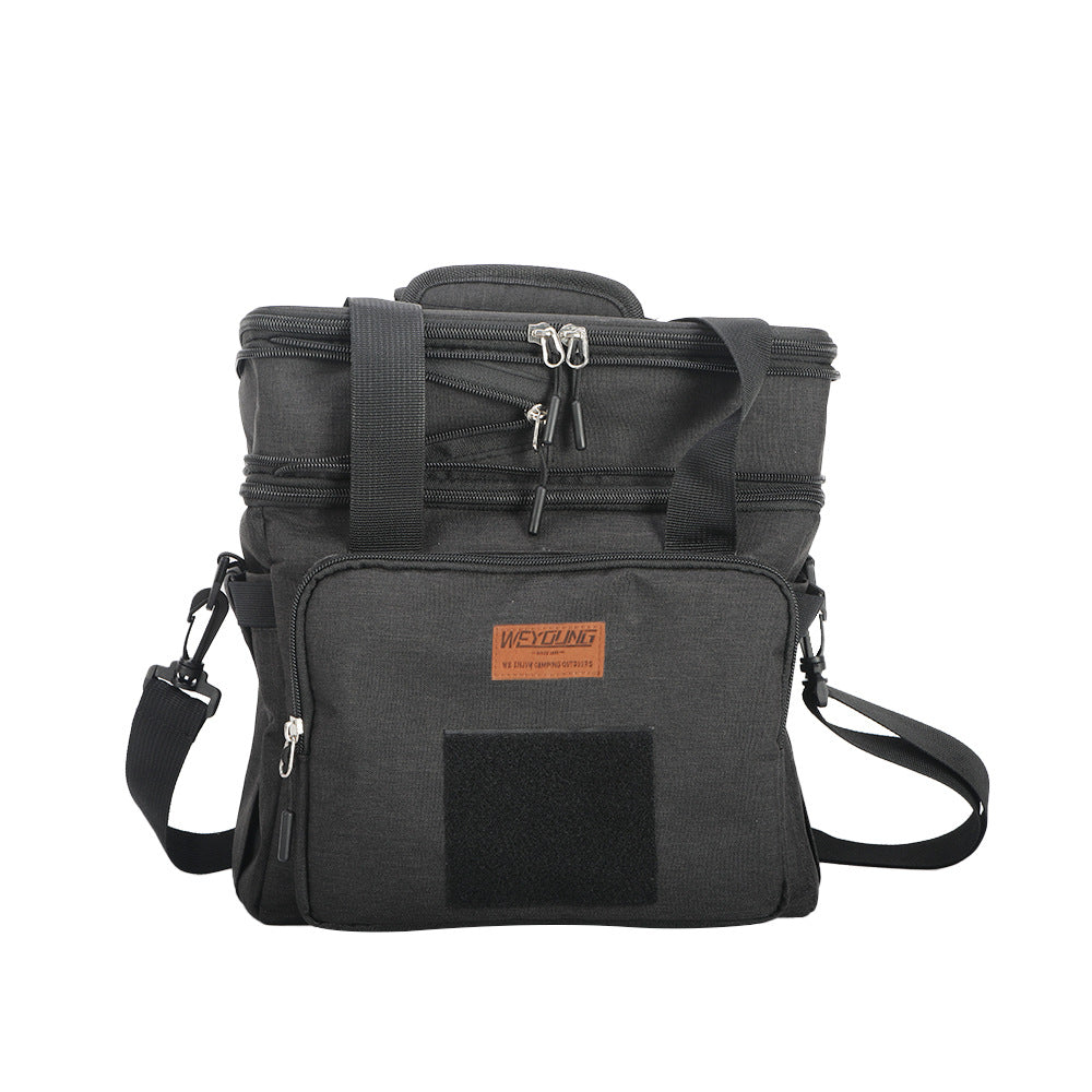 Damen Isolierte Kühltasche mit tragbarem Design und mehreren Fächern Brehn