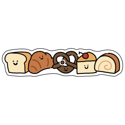 Decorative Absorbent Sink Mat with Cute Bread Cartoon Design