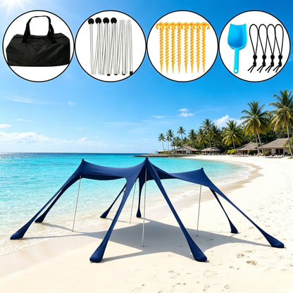 Tragbare Strand-Schatten-Kuppel Brehn