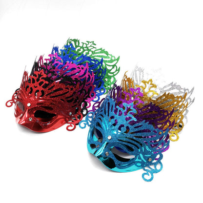 Elegante venezianische Maskerade Maske Brehn