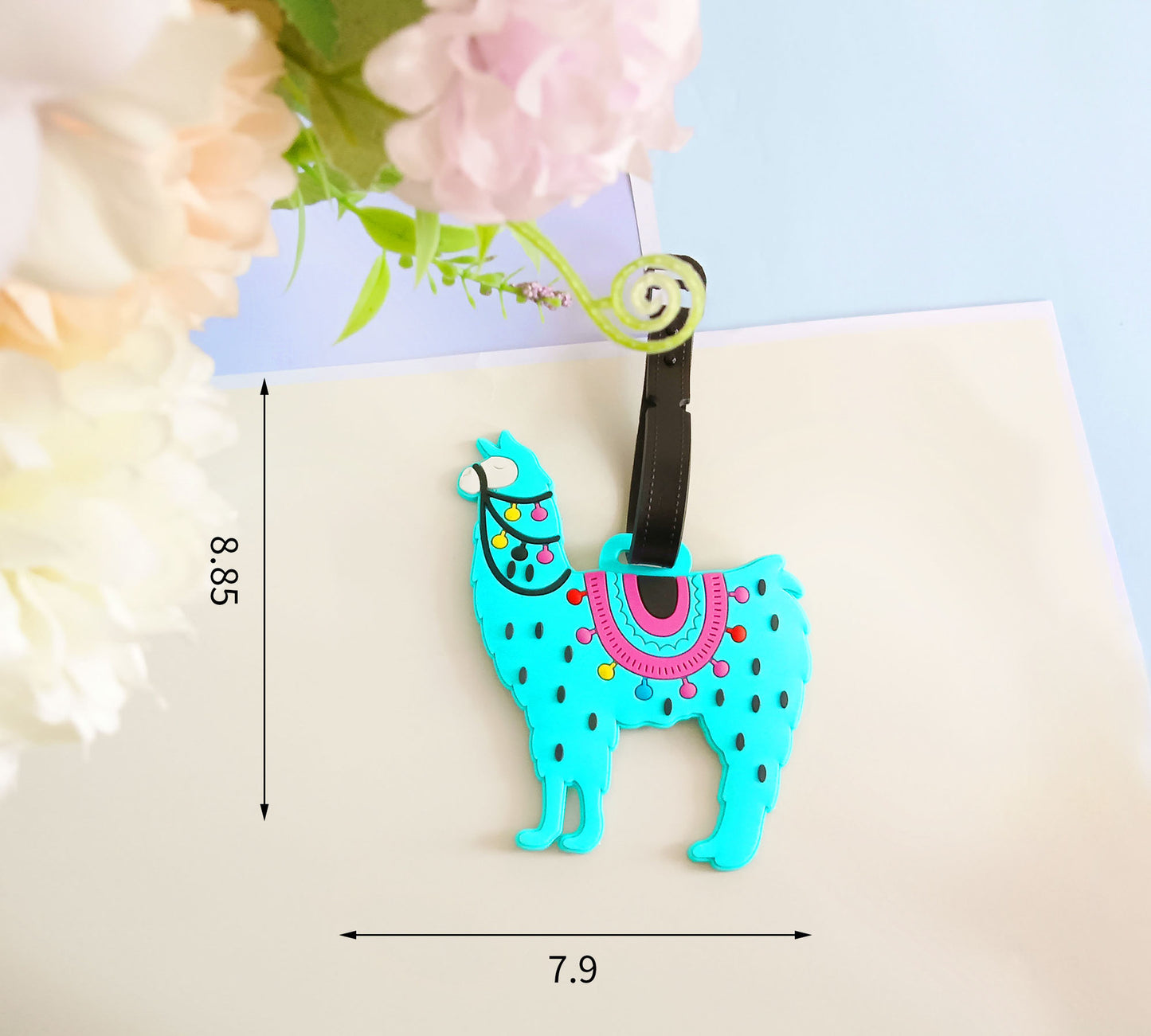 Unisex Kofferanhänger in Llama-Design Brehn