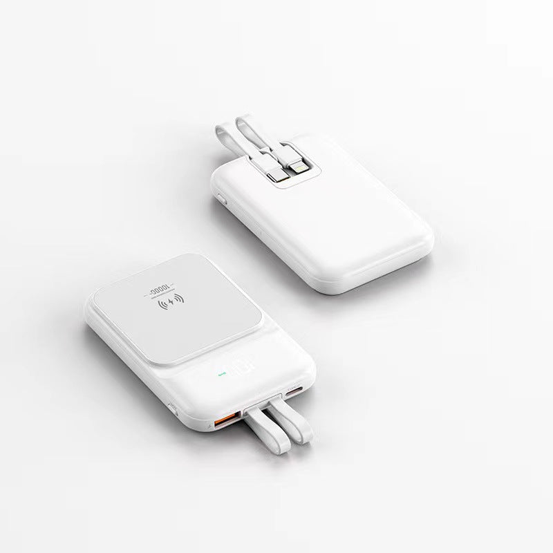Multifunktionale Kabellose Powerbank mit Integriertem Ständer Brehn