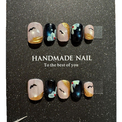 Künstlerisches handgemachtes Nagelkunstset