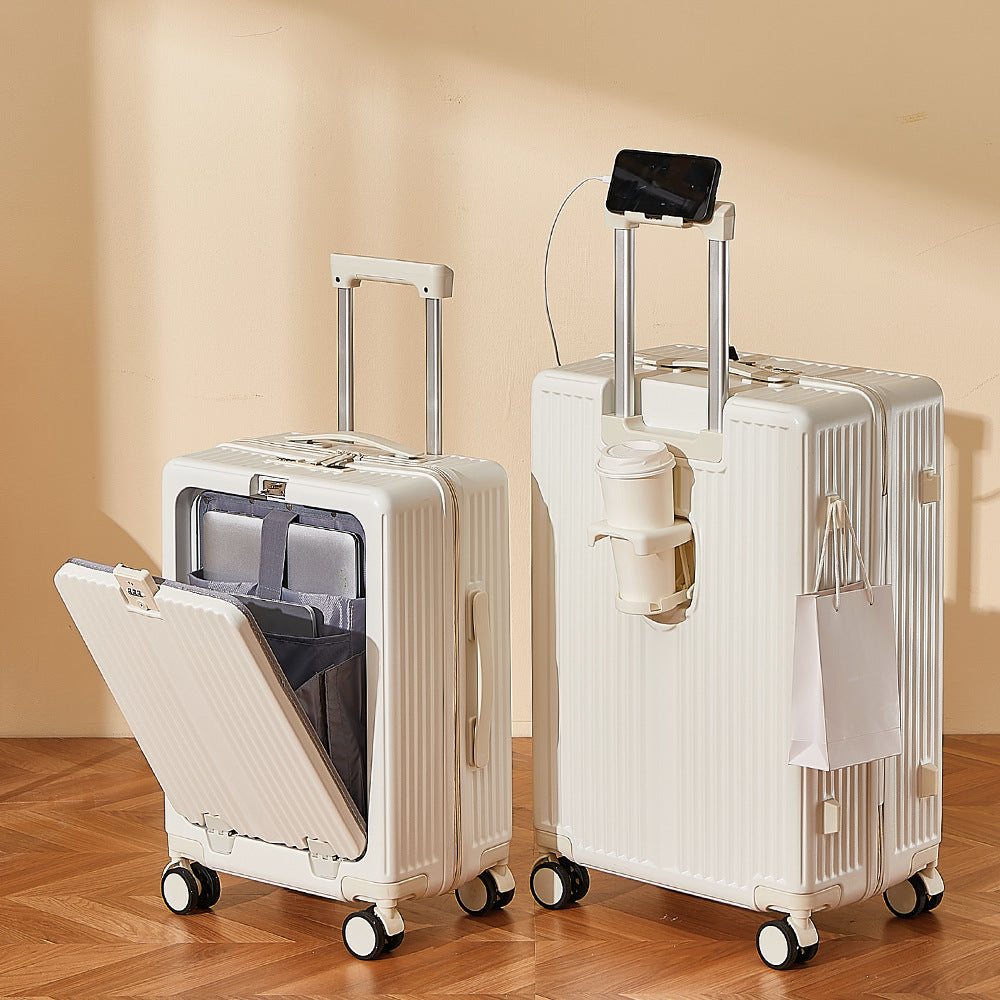 Stylische Hartschalen-Spinner-Reisetasche