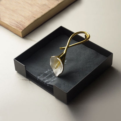 Künstlerische dekorative Calla-Lilie-Skulptur