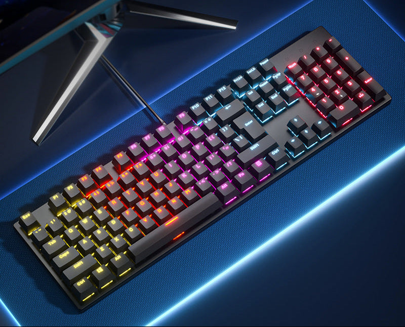 RGB Hinterleuchtete Mechanische Gaming-Tastatur Brehn