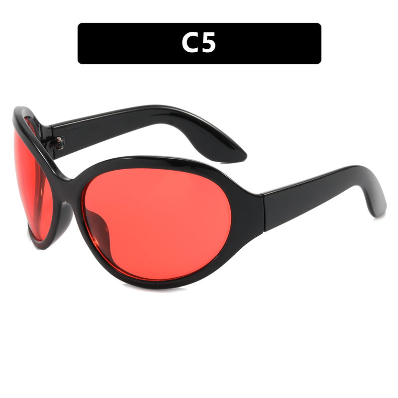 Damen sportliche Sonnenbrille mit robustem Design Brehn