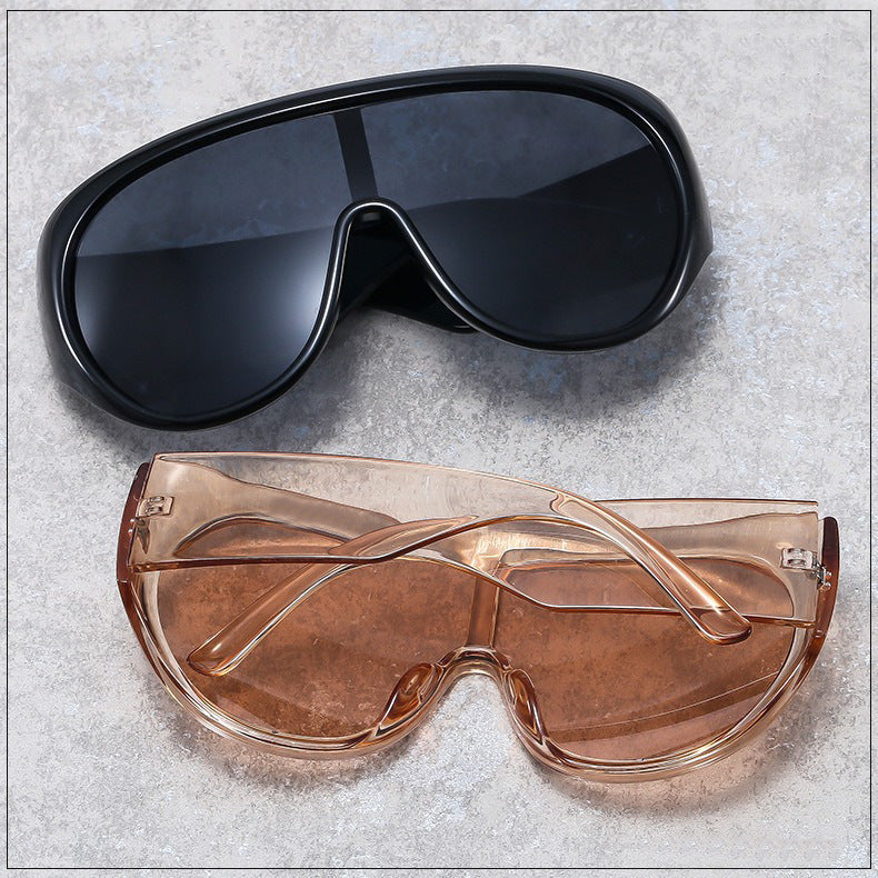 Damen oversized Sonnenbrille im modernen Design mit UV-Schutz Brehn
