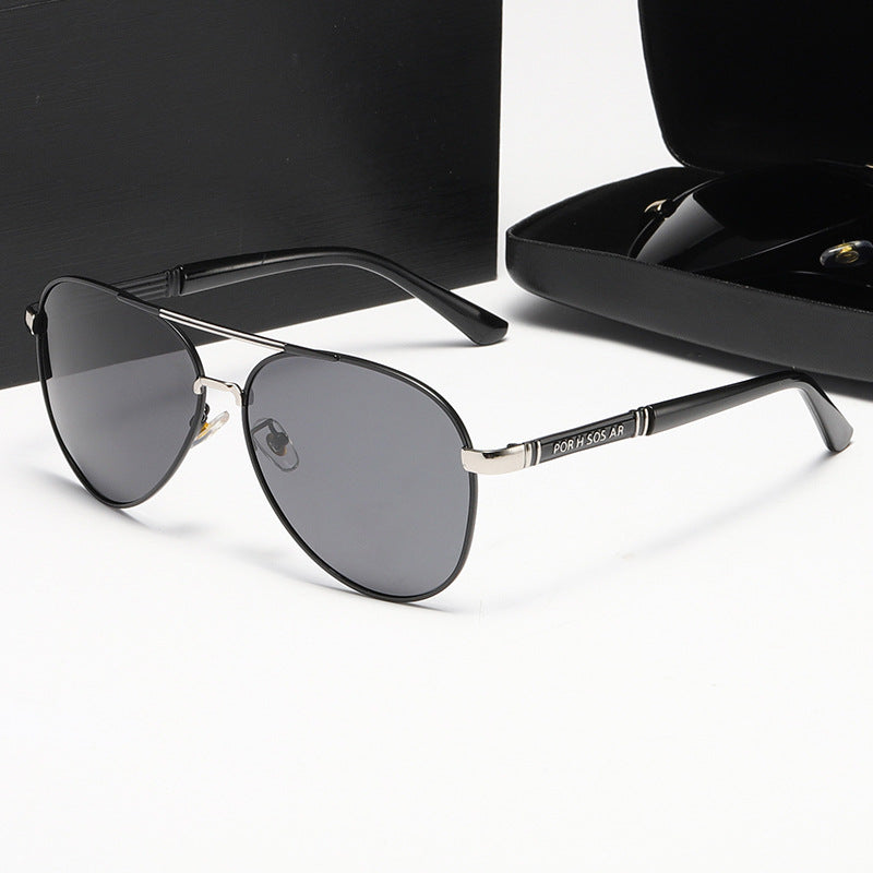 Damen Elegante Piloten-Sonnenbrille mit hochwertigen Polarisationsgläsern Brehn