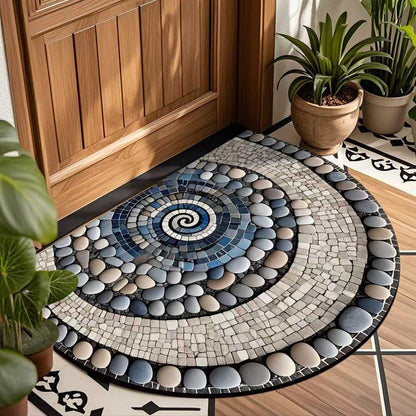 Dekorativer Mosaikbereichsteppich