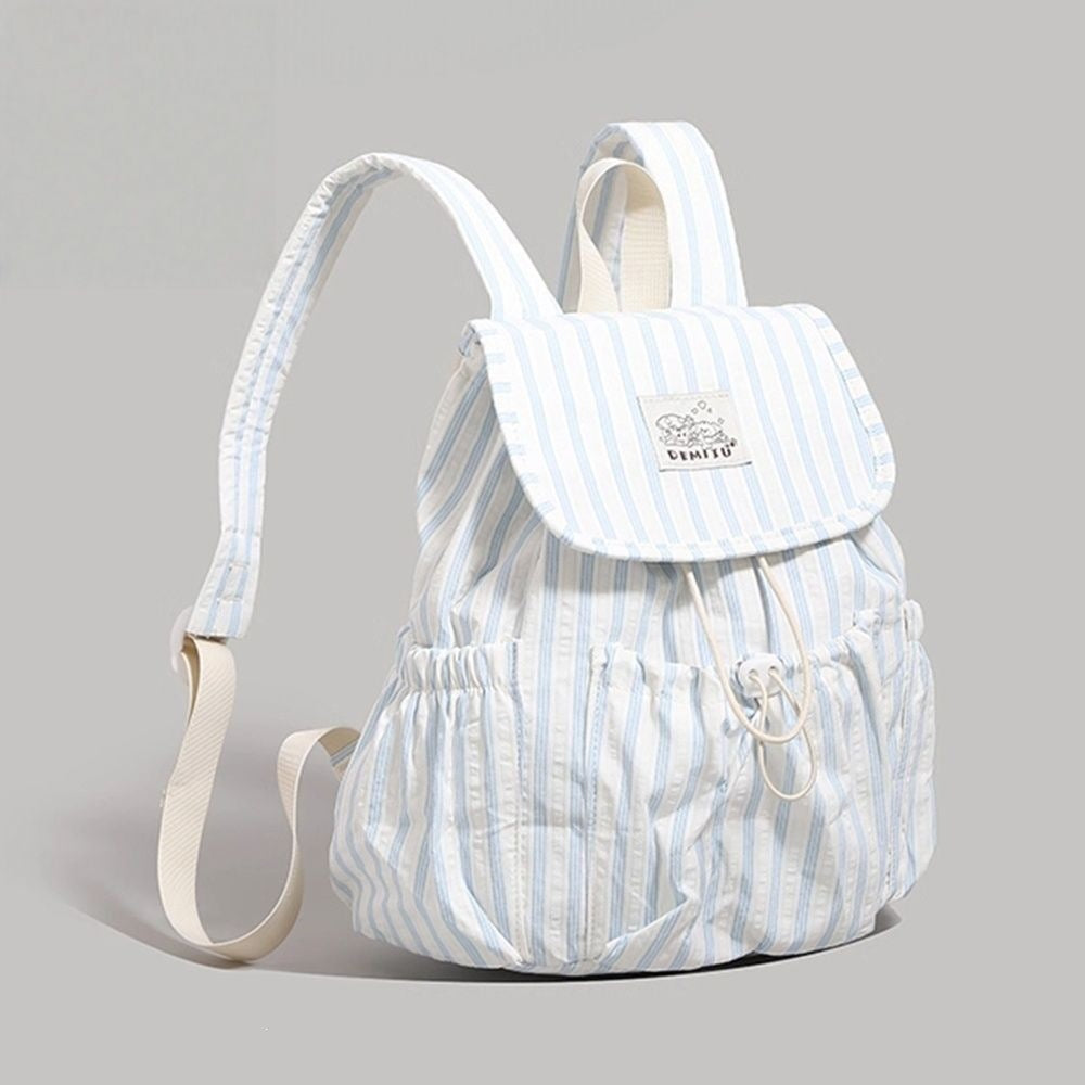 Freizeit-Rucksack Im Verspielten Streifen-Design Brehn