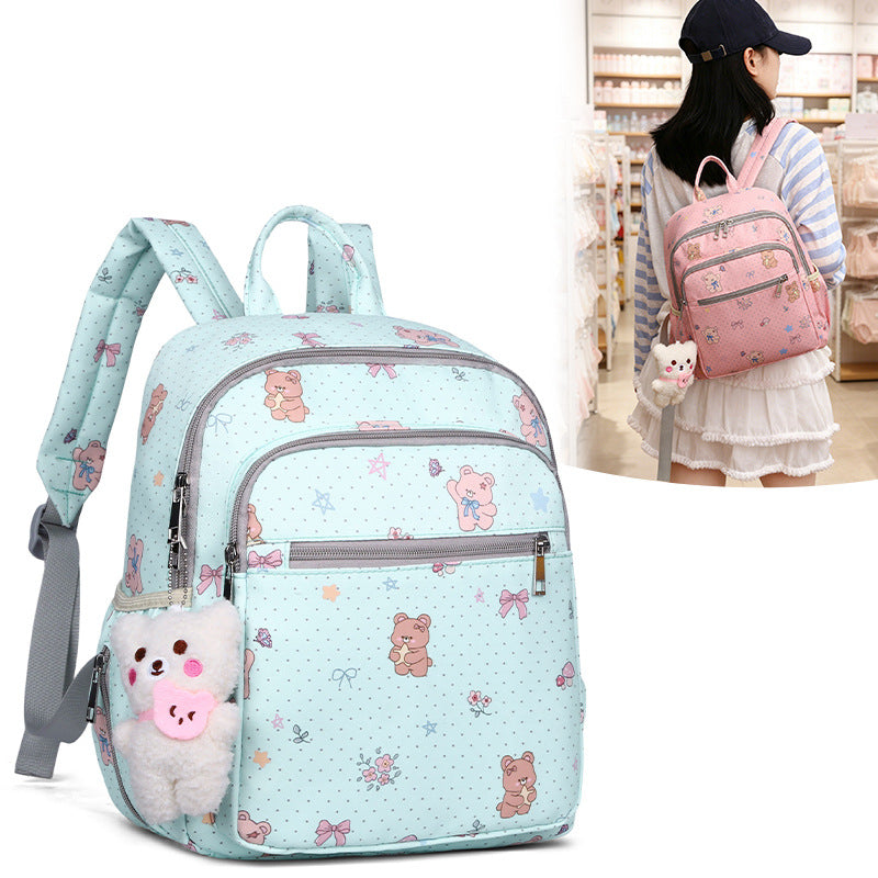 Niedlicher Cartoon-Themen Multi-Taschen Rucksack Brehn