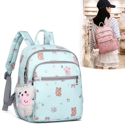 Niedlicher Cartoon-Themen Multi-Taschen Rucksack Brehn