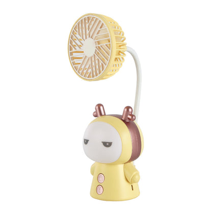 Unisex Tragbarer Handventilator mit flexiblem Design und integrierter Sprühfunktion Brehn