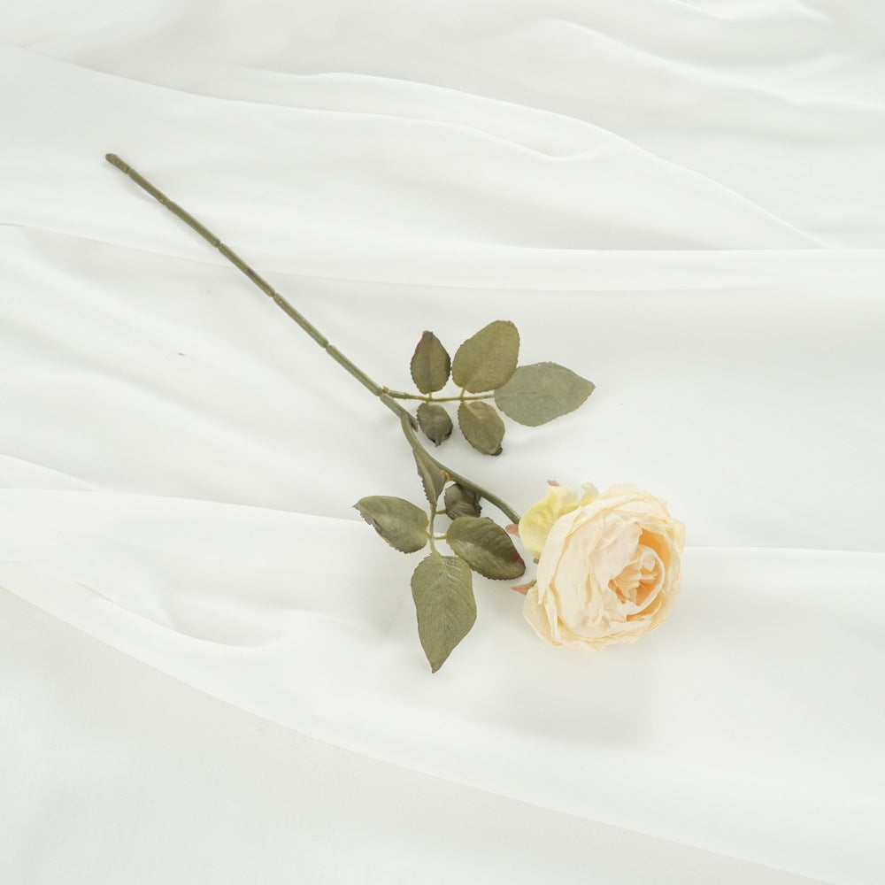 Realistische Seidenrose Blumenstiel  1789937286
