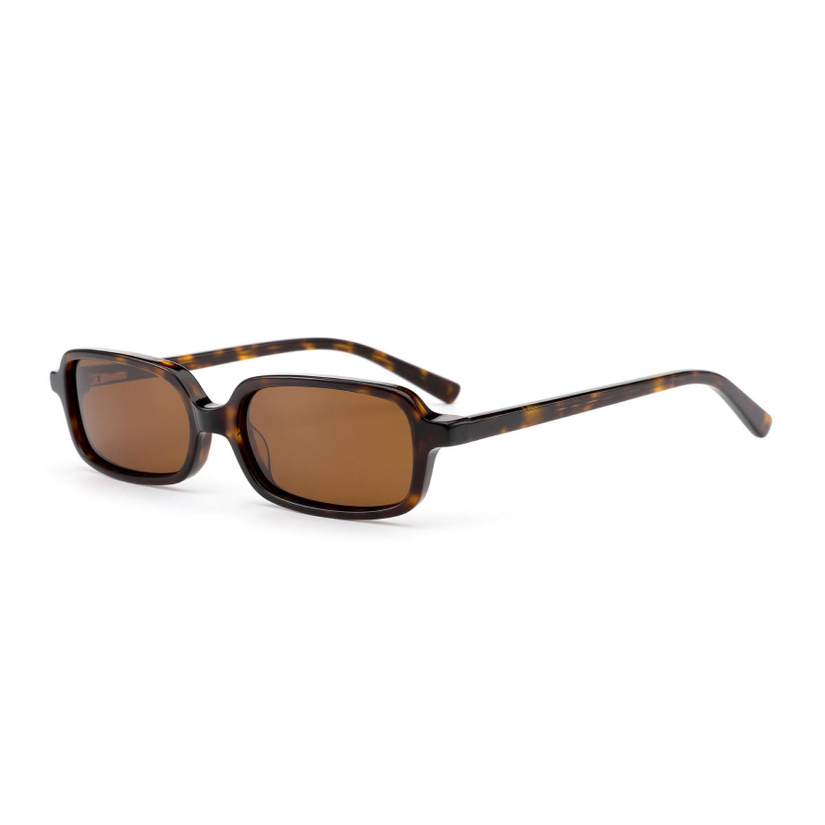 Damen modische Sonnenbrille im zeitgenössischen Rechteckdesign Brehn