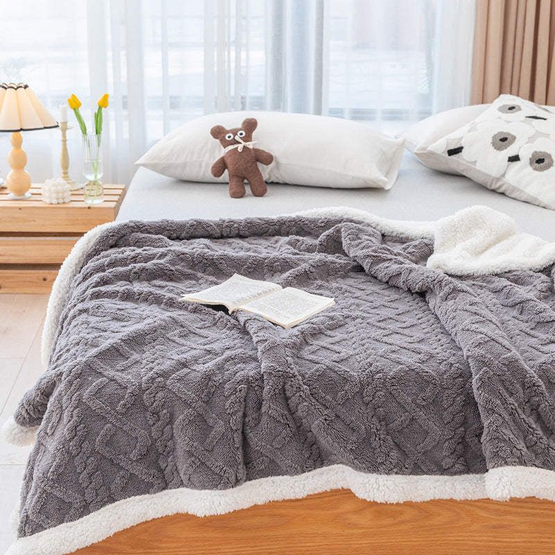 Gemütliche dekorative Wurfdecke